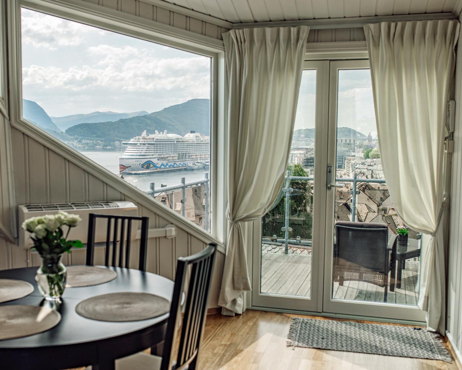 Panorama Apartment With 360 View Of The City Ålesund Extérieur photo